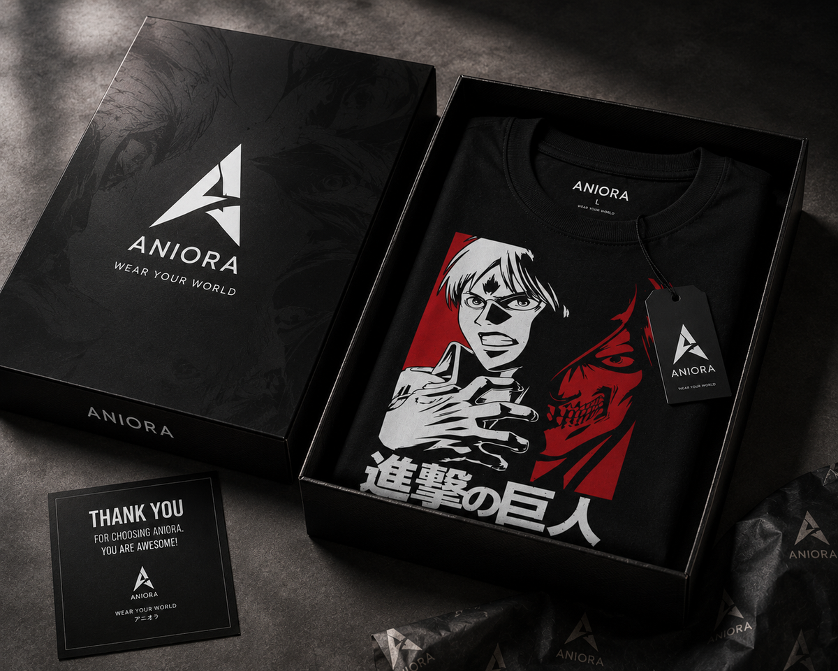 Attack on Titan Oversized T-Shirt | Anime Streetwear