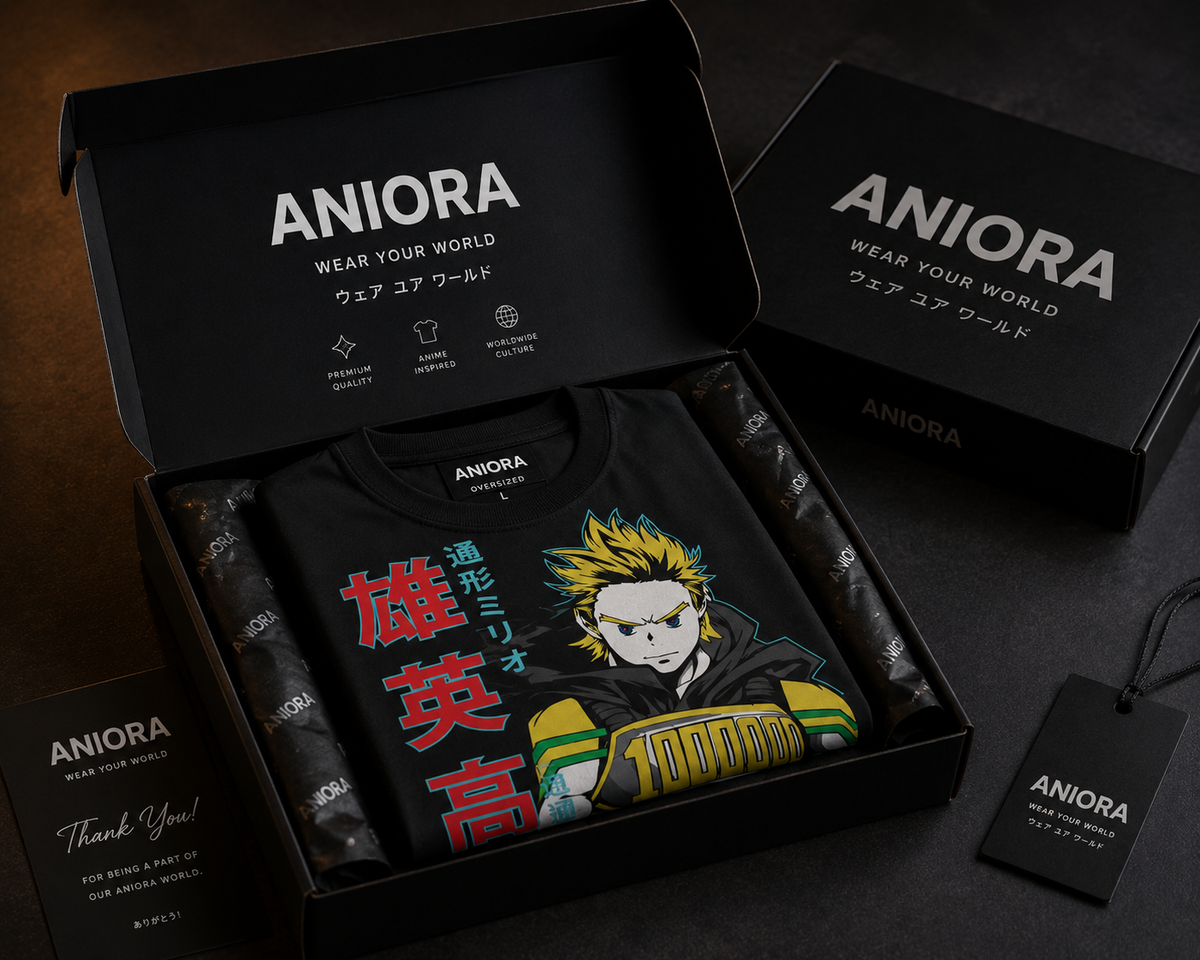 Mirio Togata Anime Oversized T-Shirt