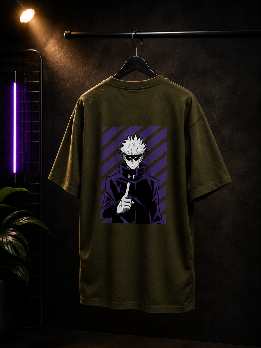 Gojo Satoru Jujutsu Kaisen Oversized T-Shirt | ANIORA