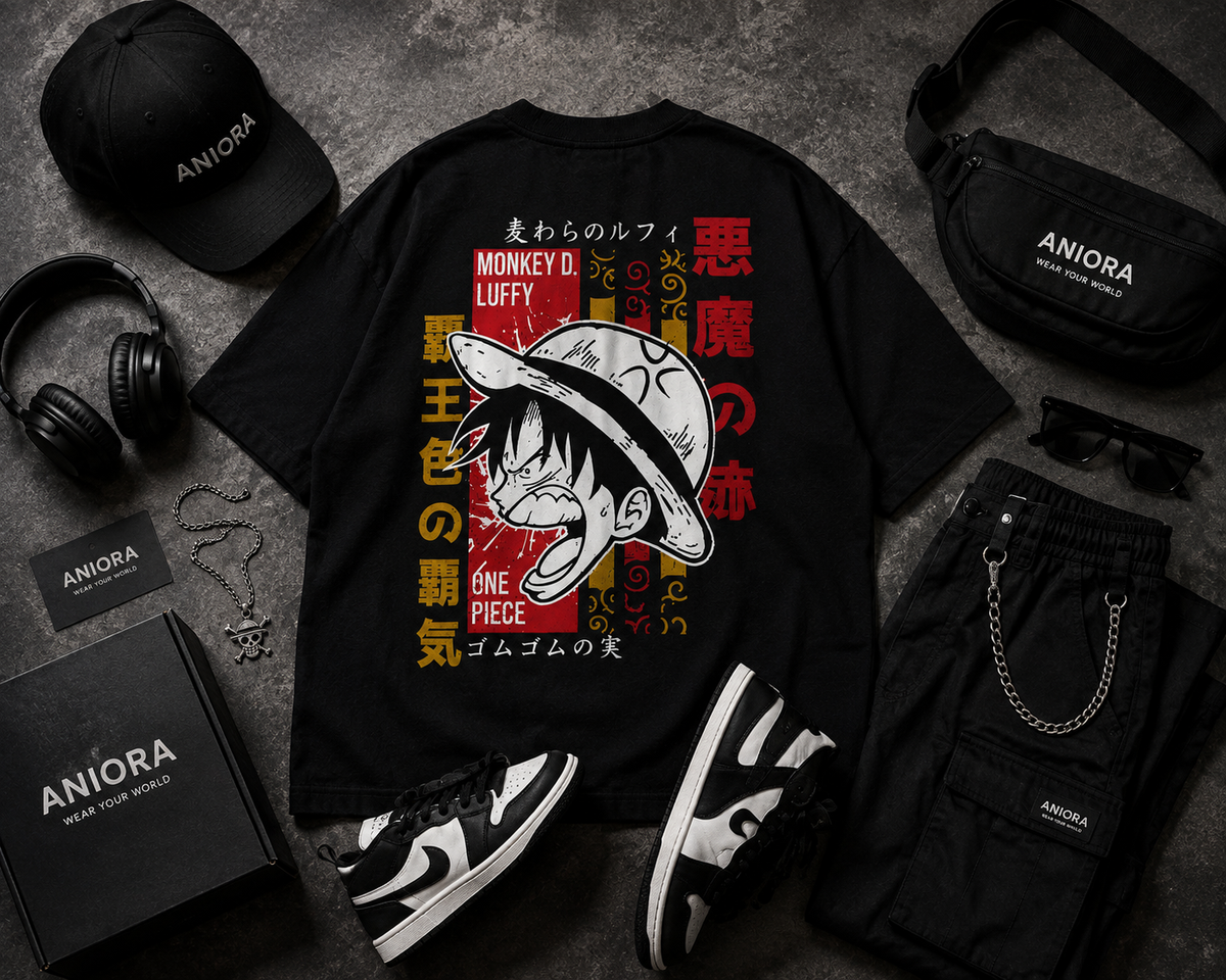 Luffy Just Got a Streetwear Upgrade 🔥