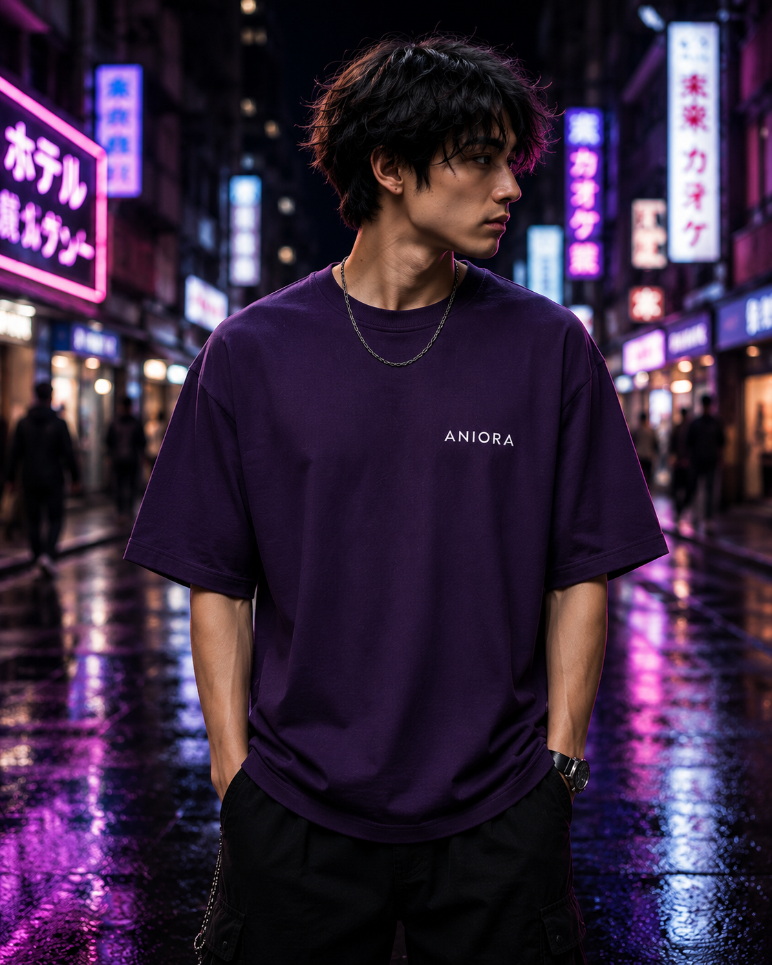 Shinobu Butterfly Oversized T-Shirt