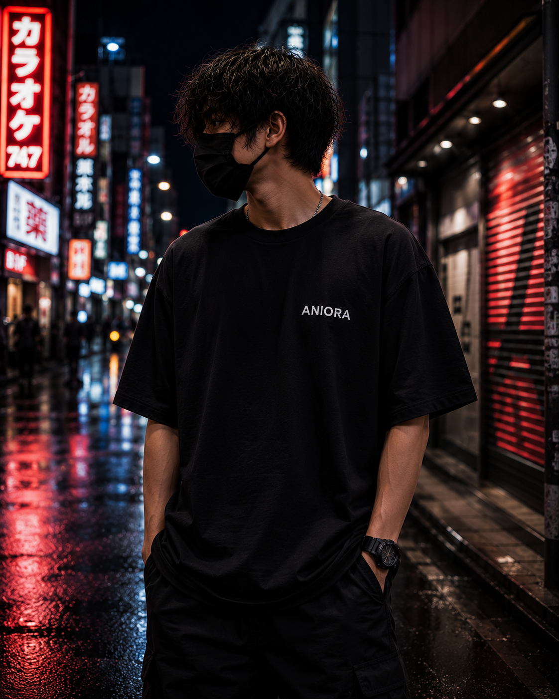 Kokushibo Demon Slayer Oversized T-Shirt