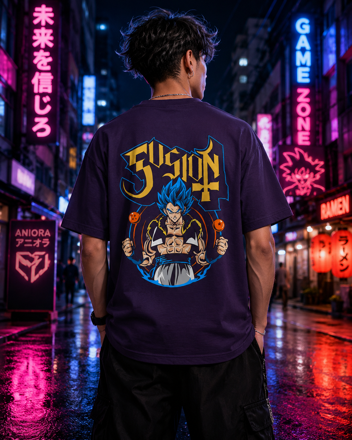 Super Saiyan Fusion Power — Dragon Ball  Oversized T-Shirt