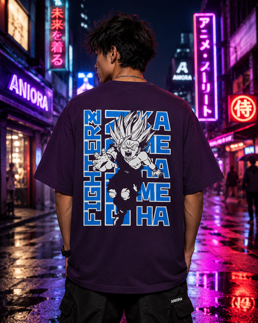 Goku Power Oversized Tee