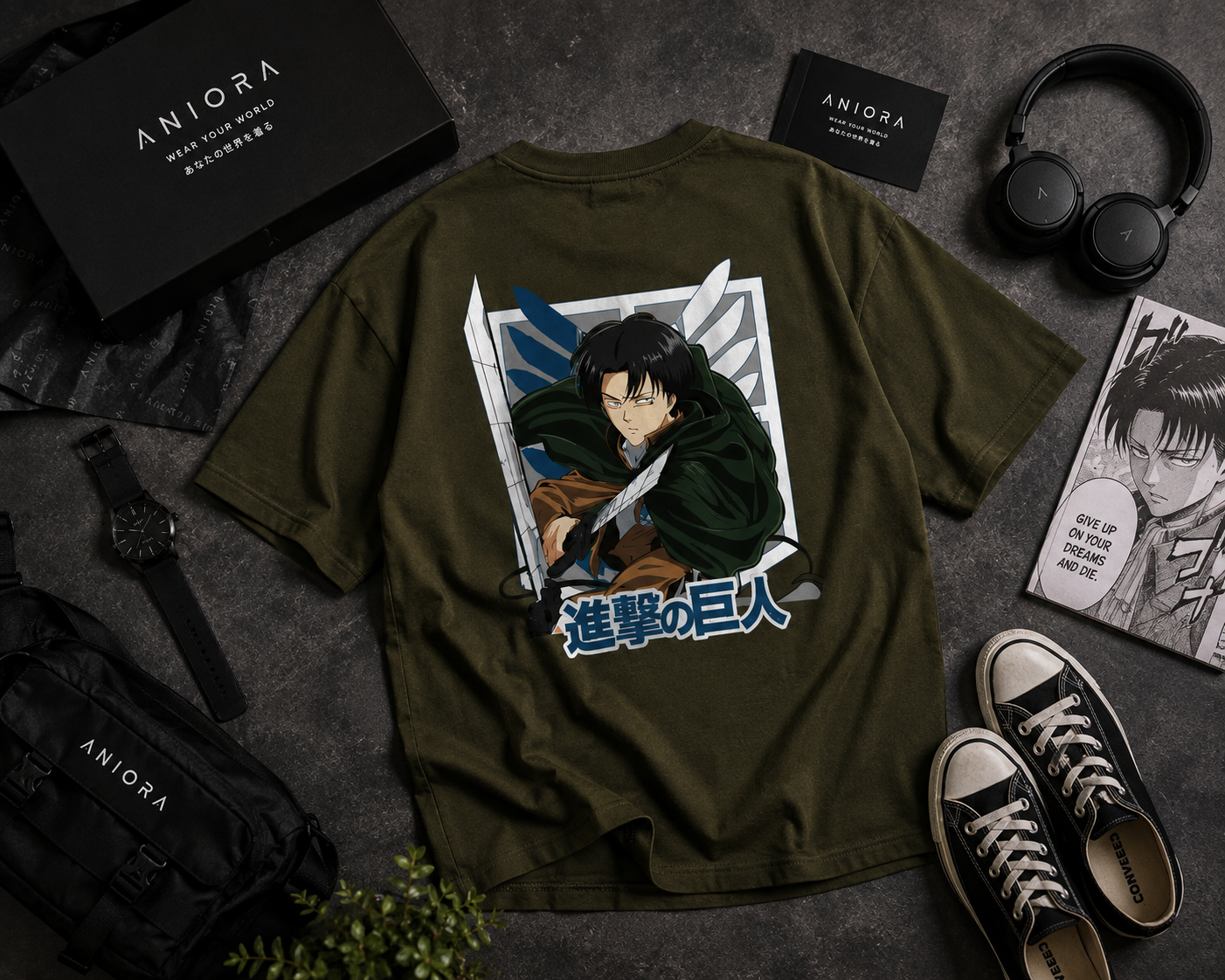 Levi Attack Tee