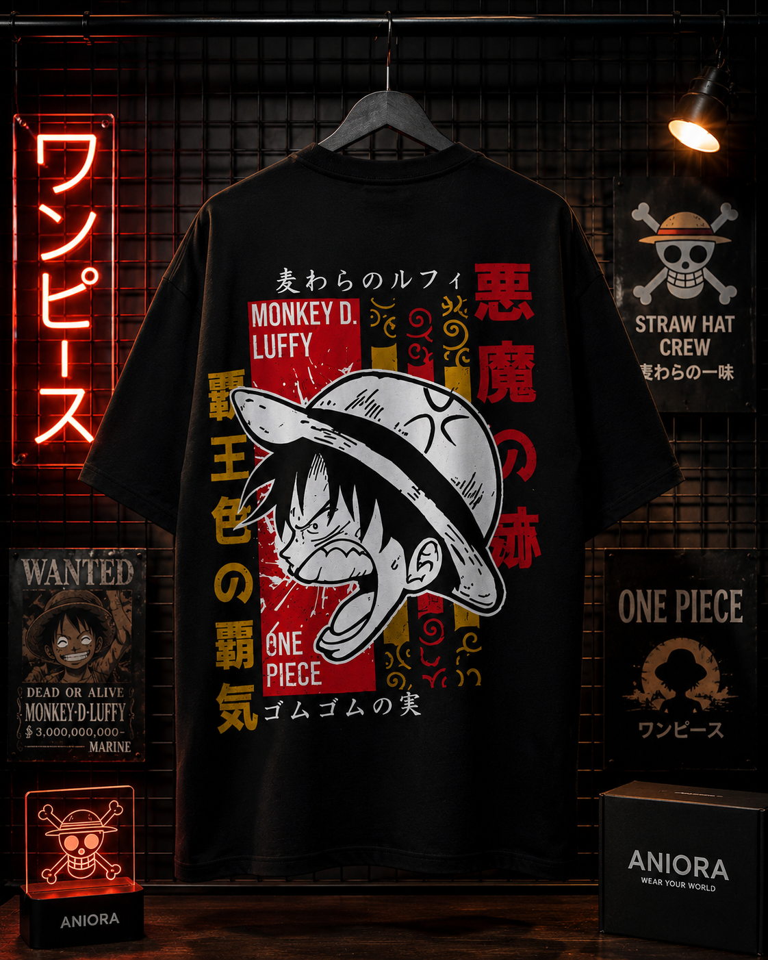 Luffy Just Got a Streetwear Upgrade 🔥