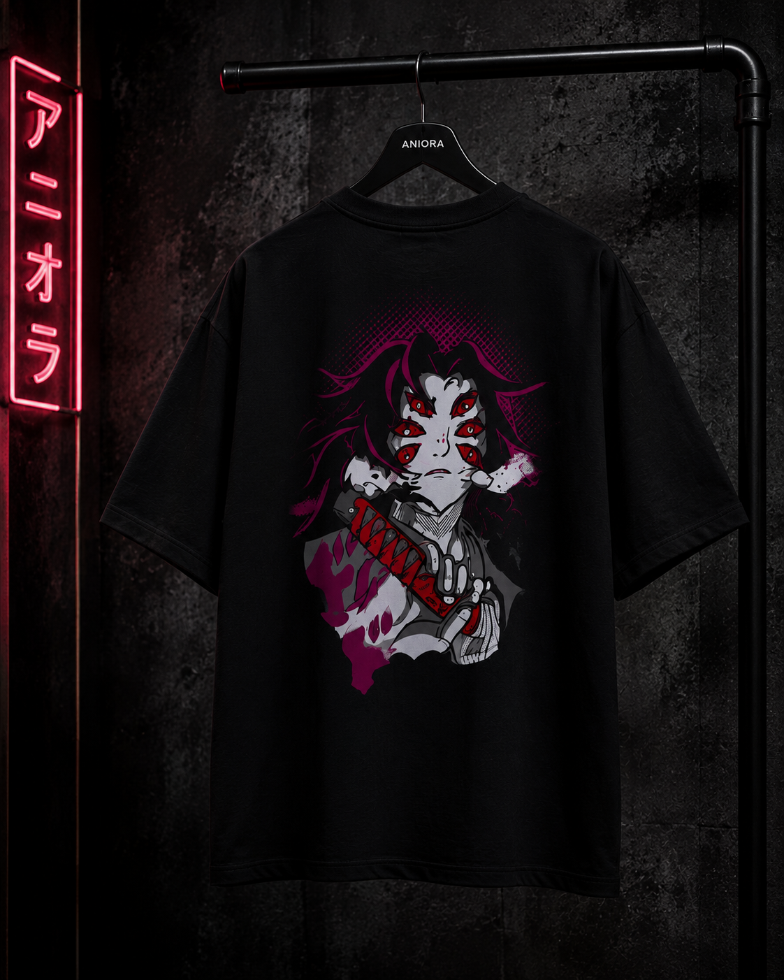 Kokushibo Demon Slayer Oversized T-Shirt