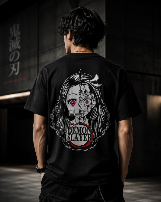 Demon Slayer Nezuko Oversized T-Shirt | Anime Streetwear