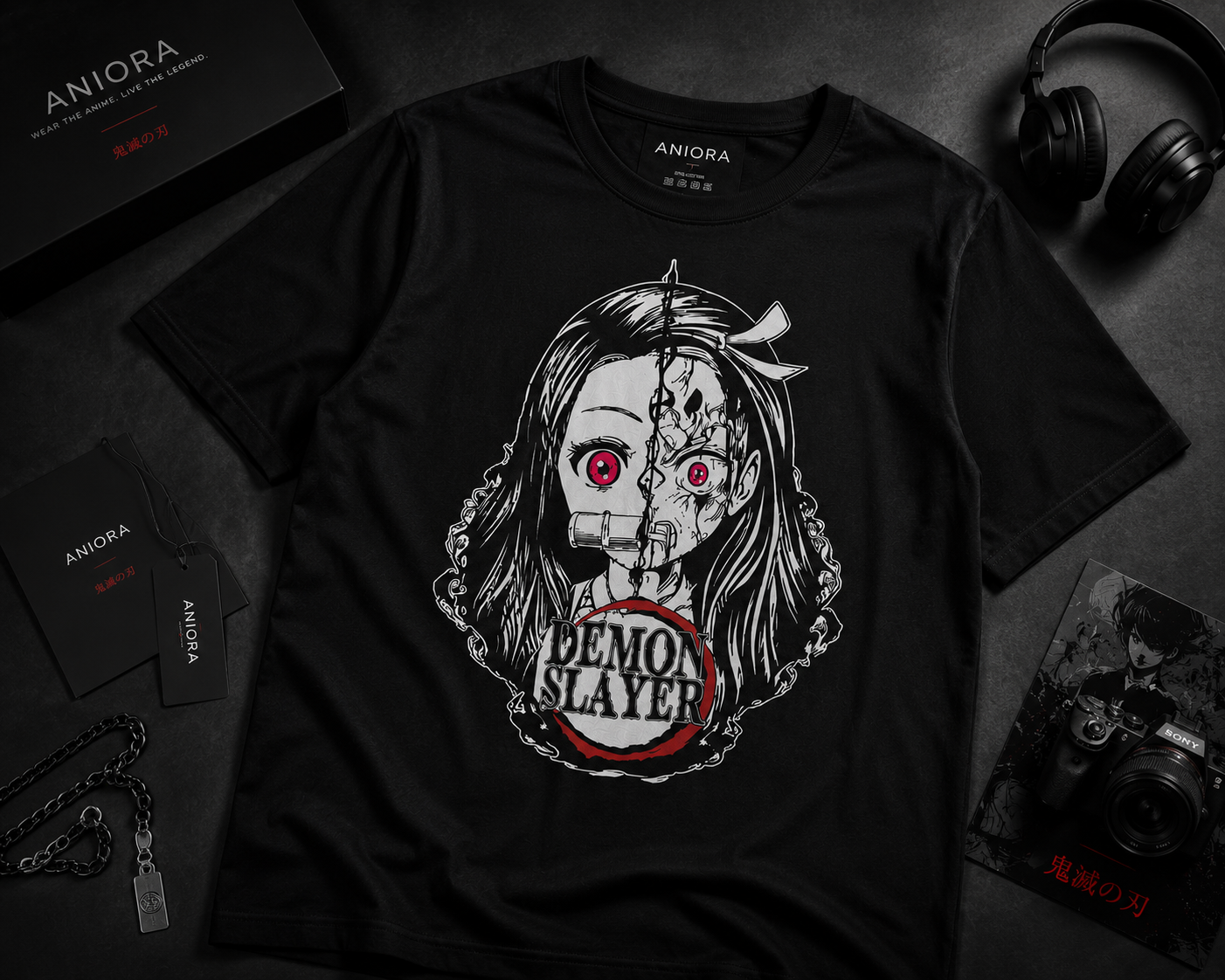 Demon Slayer Nezuko Oversized T-Shirt | Anime Streetwear