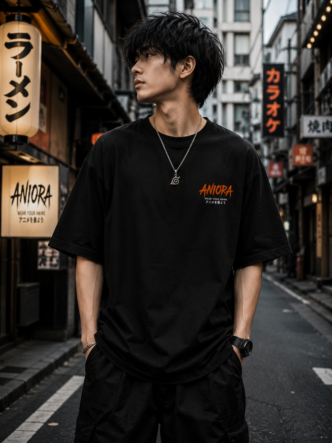 Naruto Uzumaki Oversized T-Shirt – 240 GSM Premium Cotton