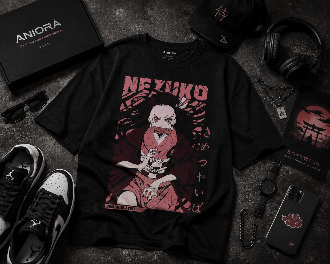 NEZUKO KAMADO OVERSIZED T-SHIRT