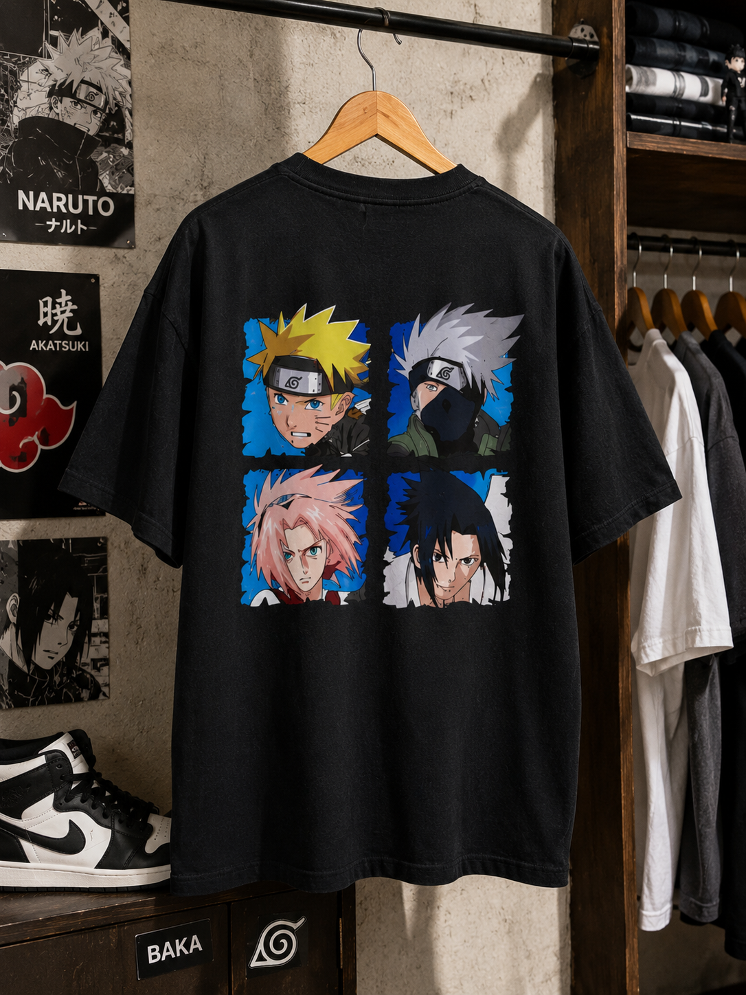 Naruto Legacy Oversized T-Shirt | 240 GSM Premium Cotton