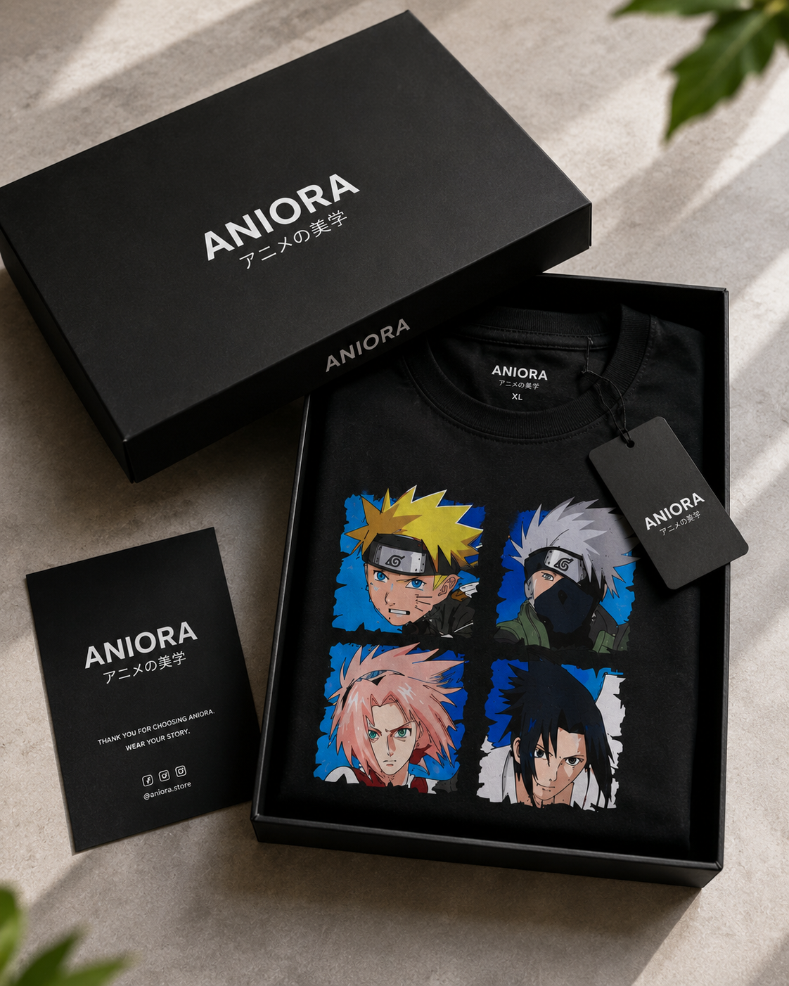 Naruto Legacy Oversized T-Shirt | 240 GSM Premium Cotton
