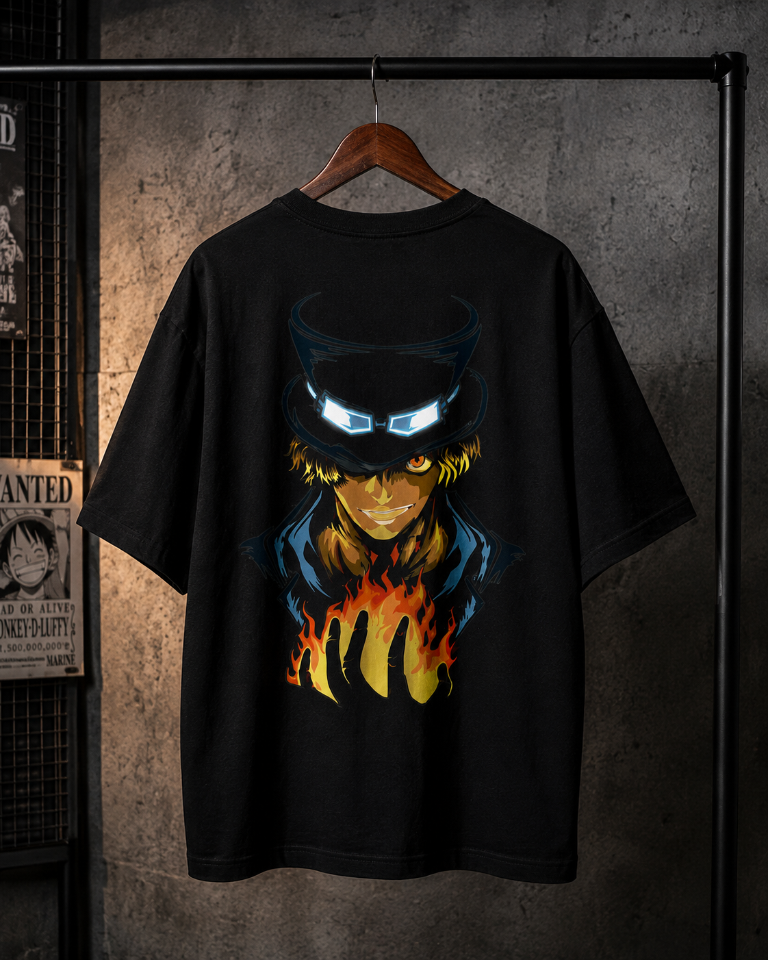 Sabo One Piece Oversized T-Shirt
