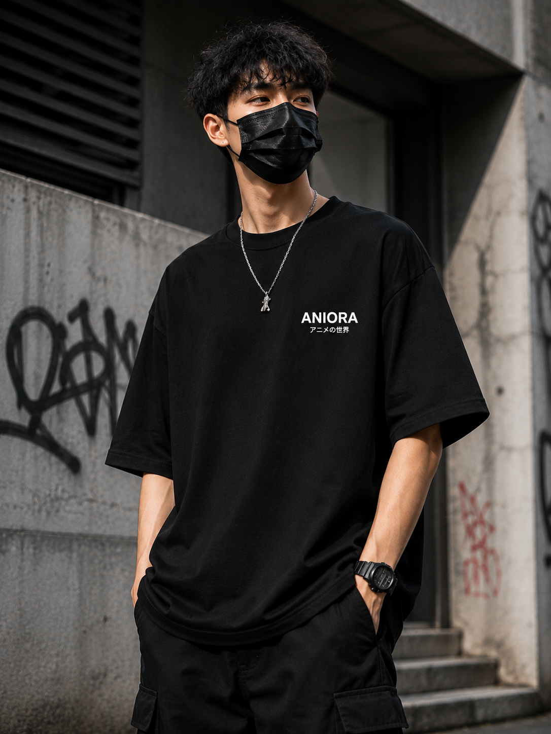Gear 5 Luffy Anime Oversized T-Shirt – One Piece Streetwear