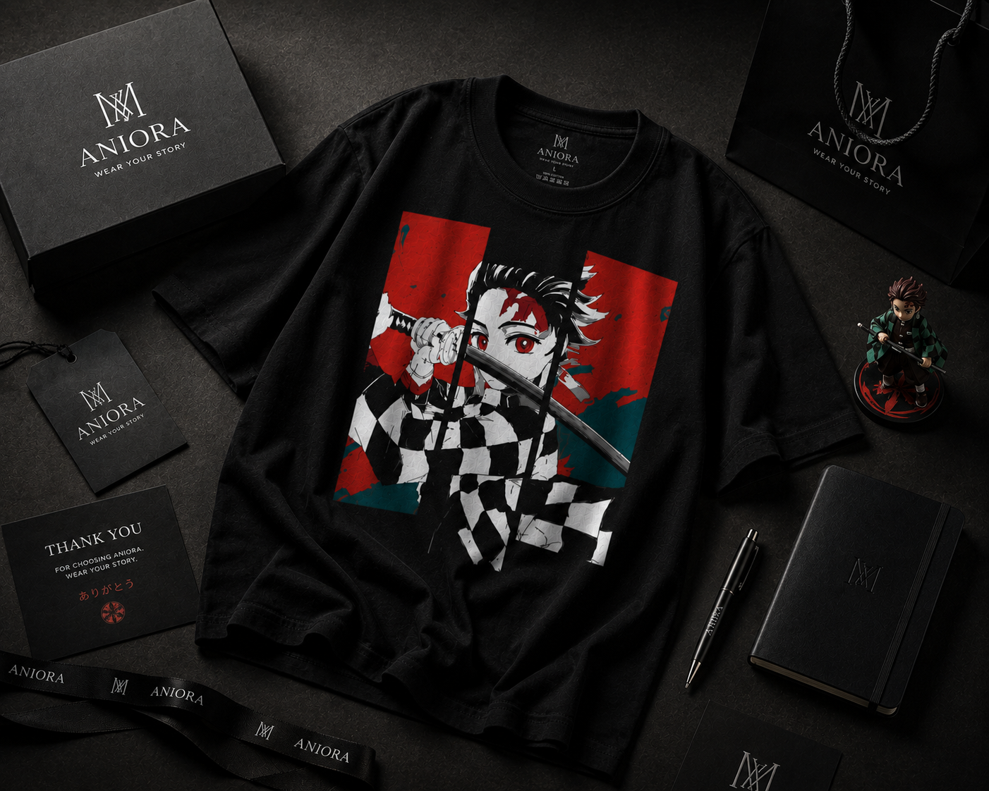 Crimson Blade Oversized T-Shirt | Limited Edition