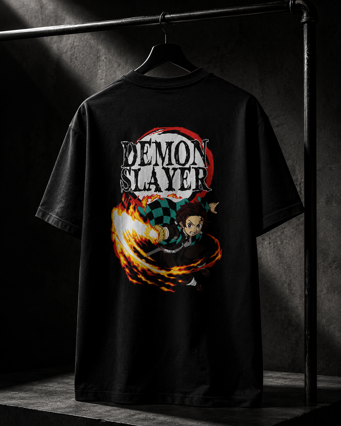 Flame Breathing Graphic T-Shirt