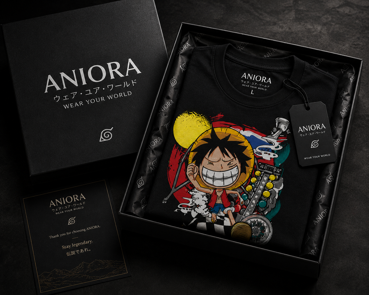 Luffy Vibes Oversized T-Shirt | ANIORA
