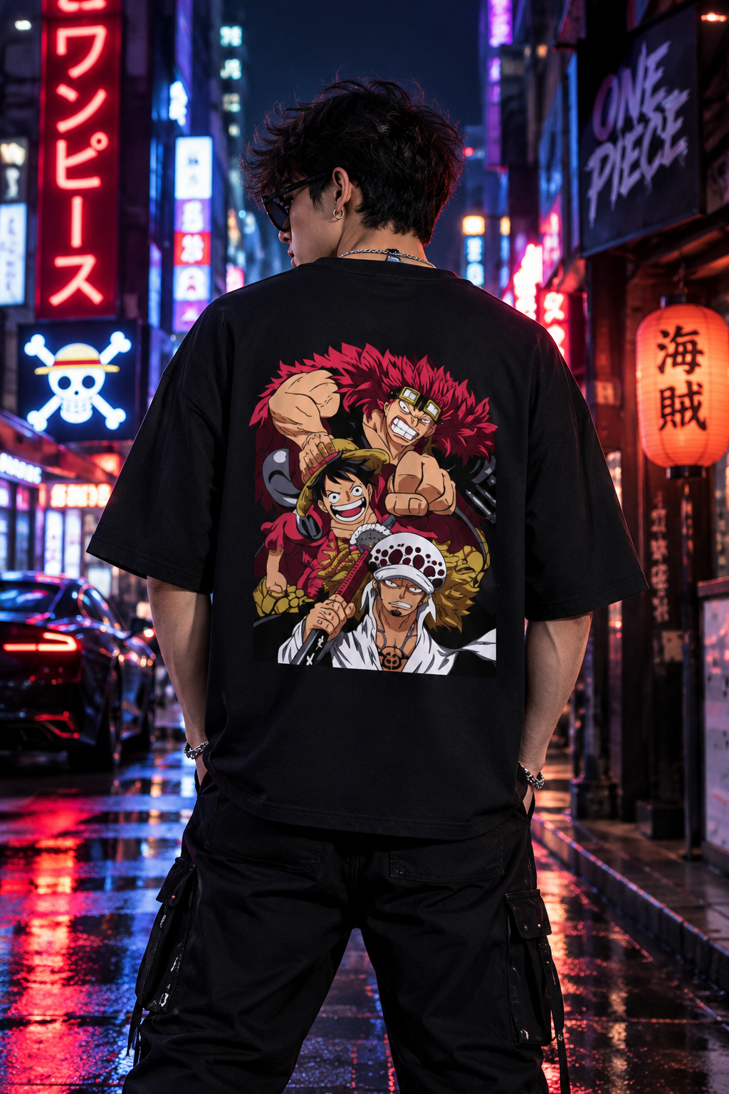 ONE PIECE POWER UNLEASHED 🔥 | Oversized Anime T-Shirt