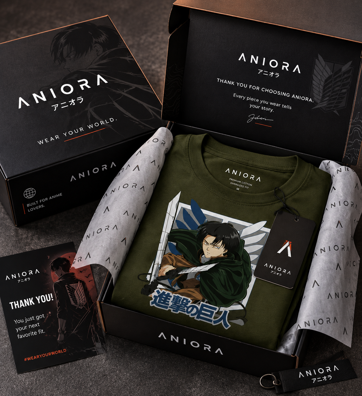 Levi Attack Tee