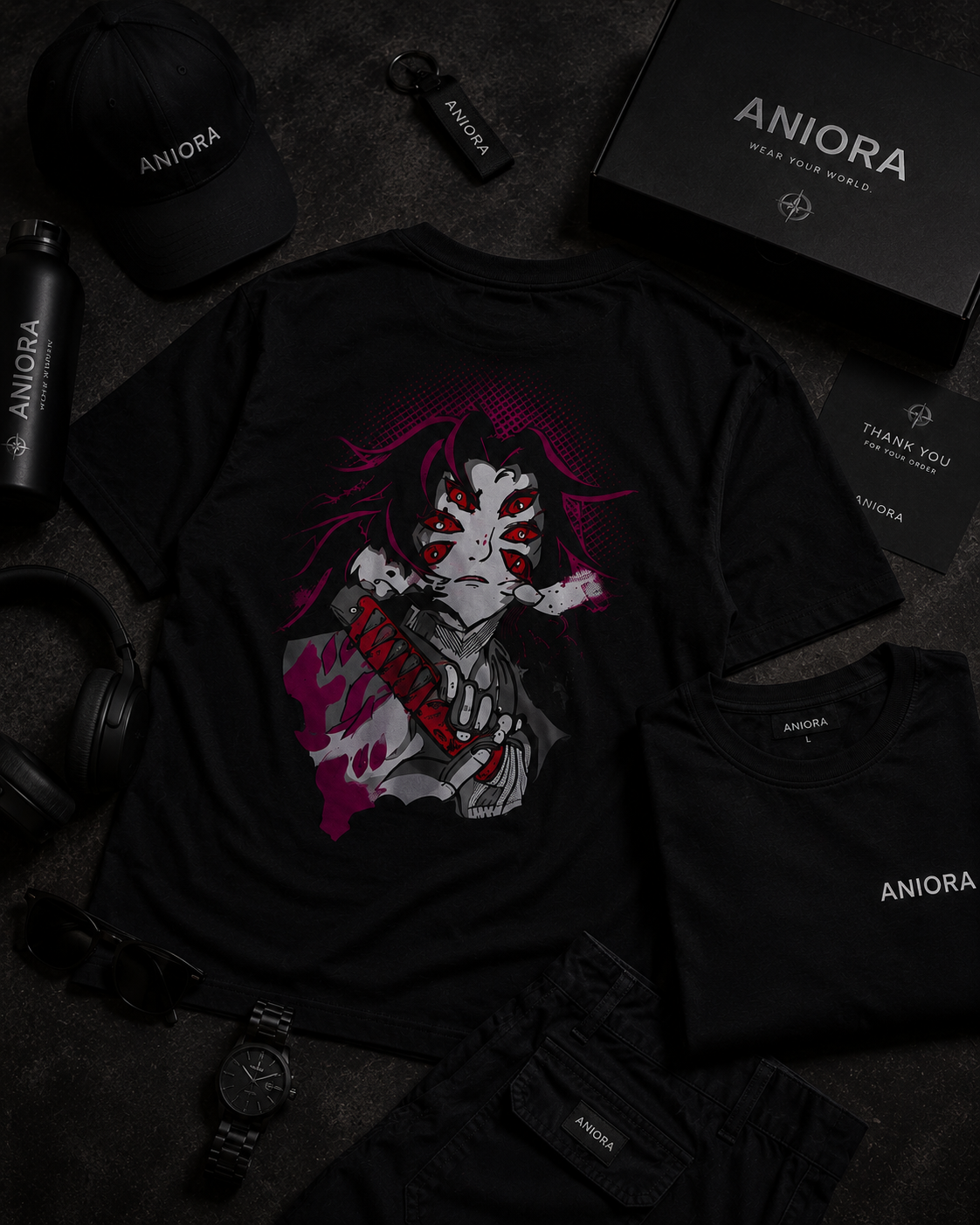 Kokushibo Demon Slayer Oversized T-Shirt
