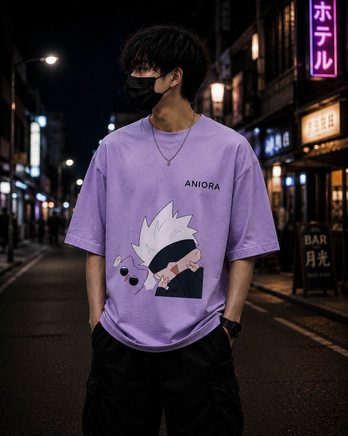 Gojo Peek Oversized T-Shirt