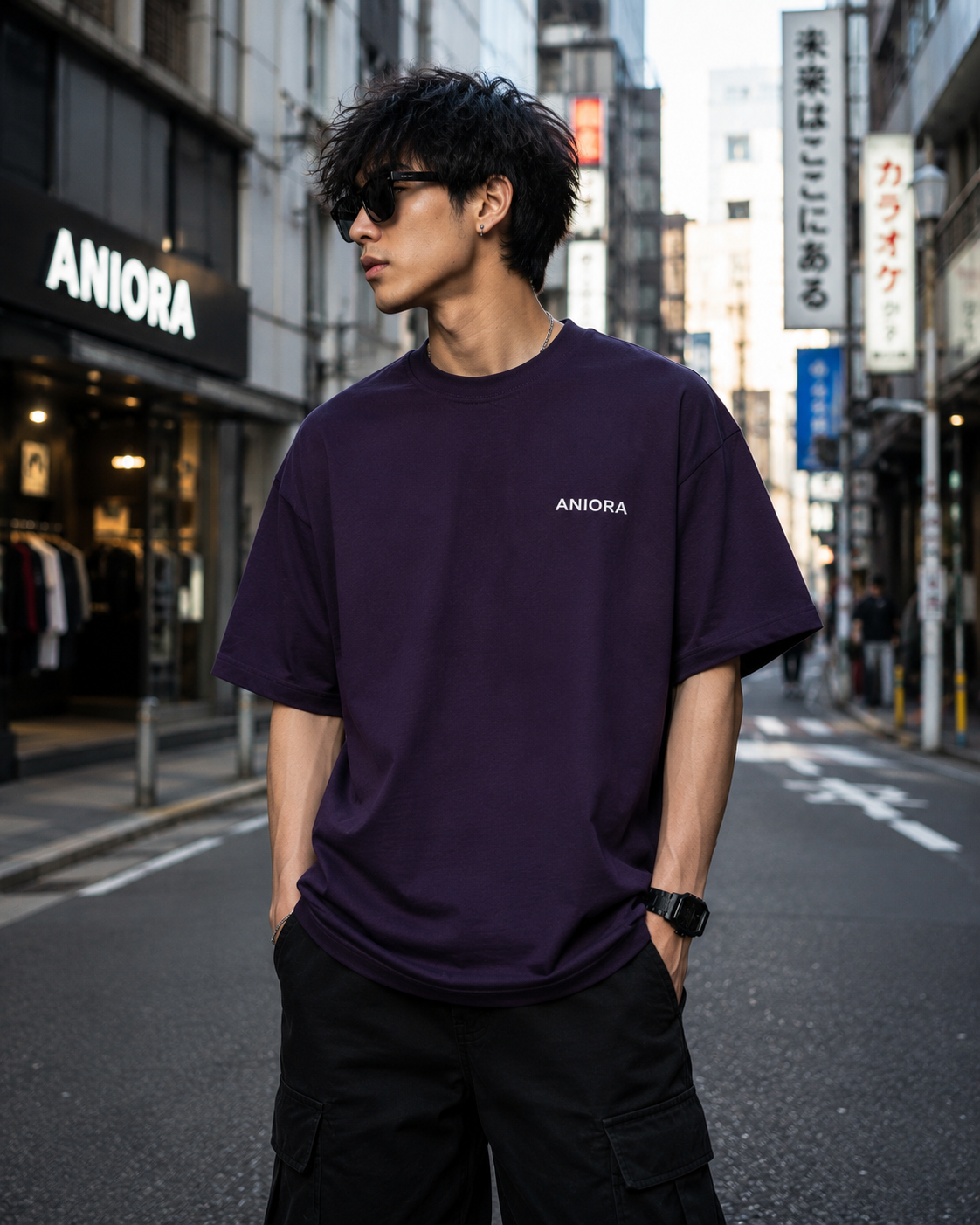 Goku Power Oversized Tee