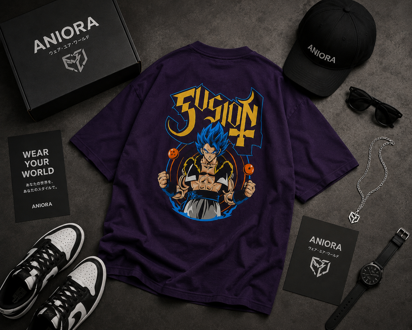 Super Saiyan Fusion Power — Dragon Ball  Oversized T-Shirt