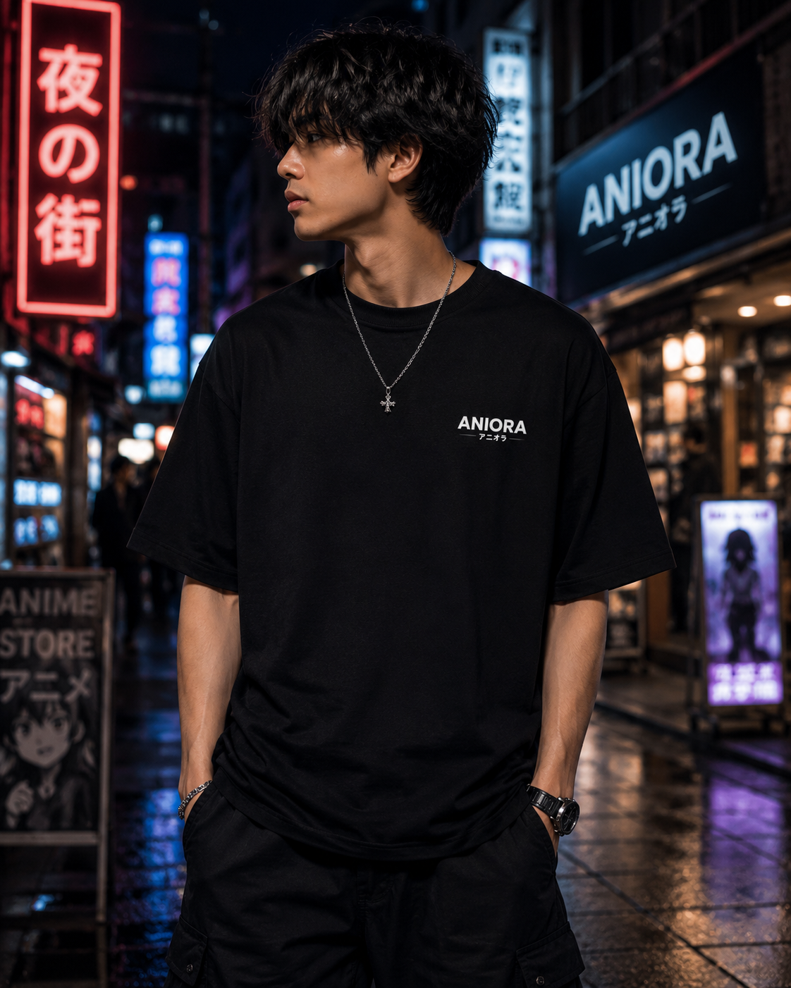 Gojo Anime T-Shirt | Blue Sorcerer Tee